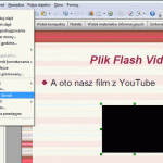 Jak wstawić plik w formacie Flash do prezentacji OpenOffice Impress / PowerPoint?