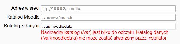 Uprawnienia do katalogu