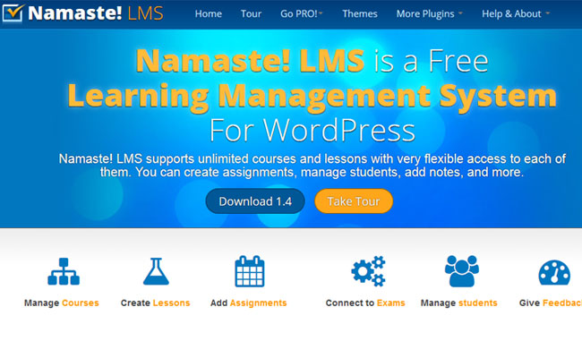Namaste! LMS – darmowy LMS na platformę WordPress